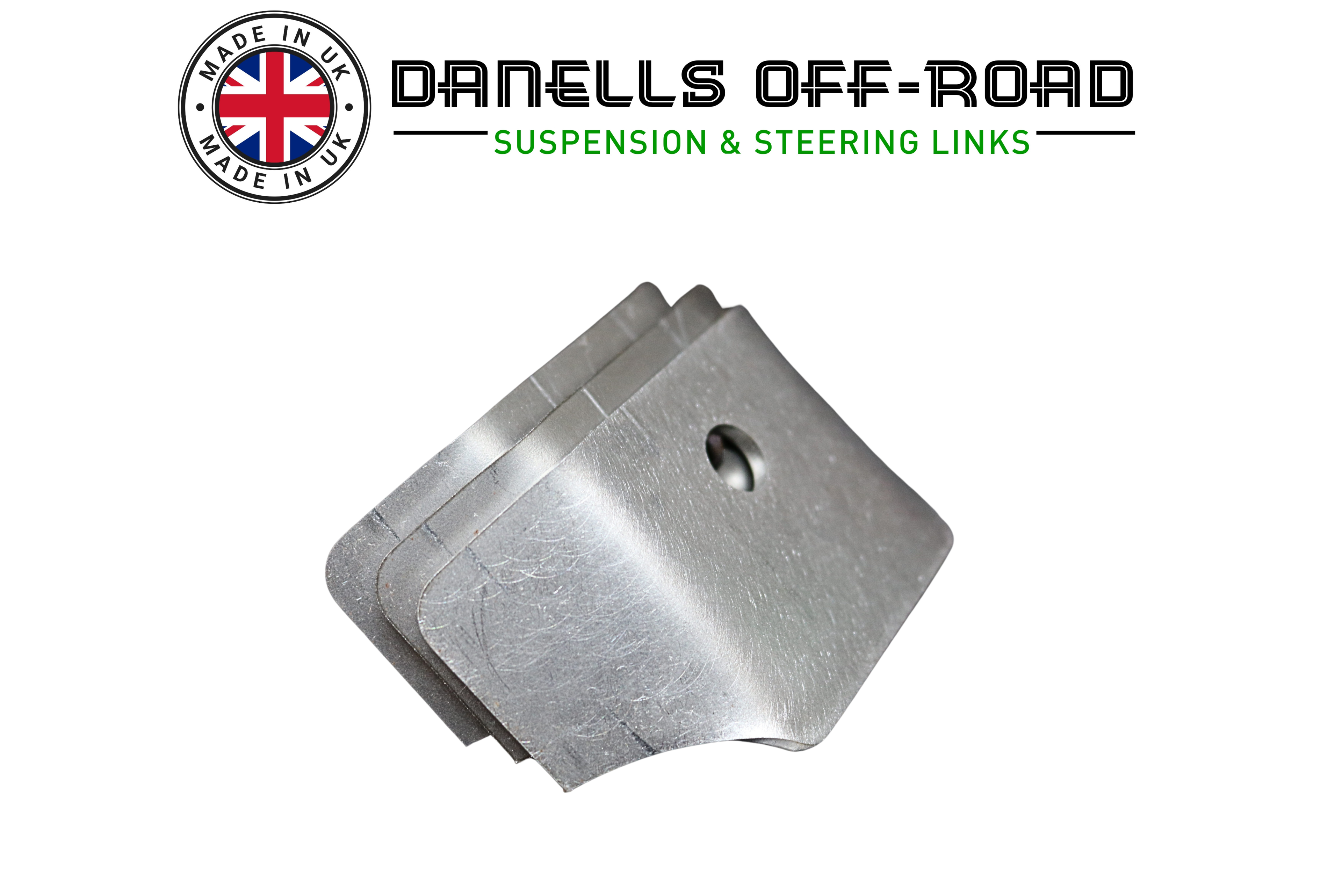 Flat 2" Roll Cage Mount 10mm Hole