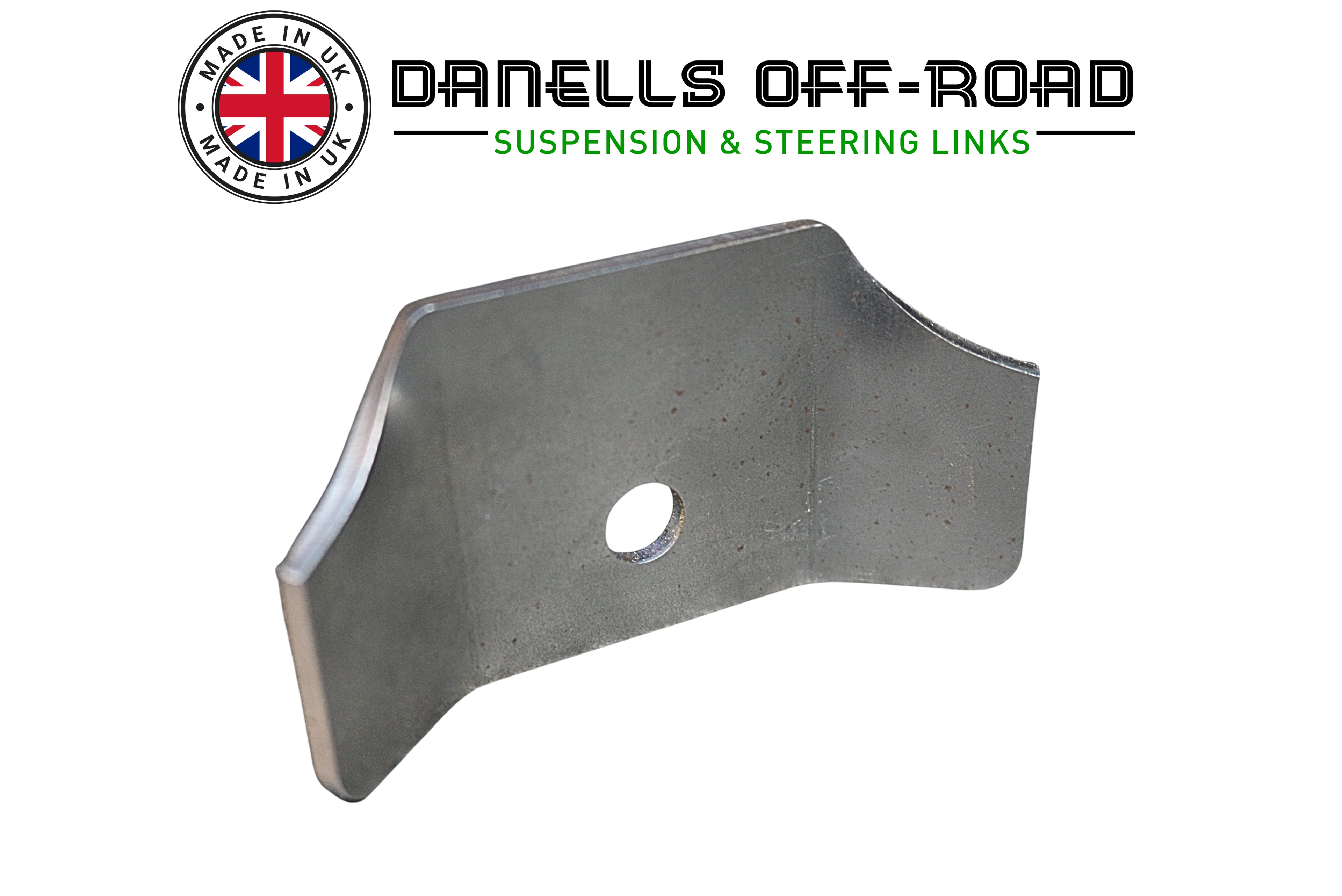 Flat 2" Roll Cage Mount 10mm Hole