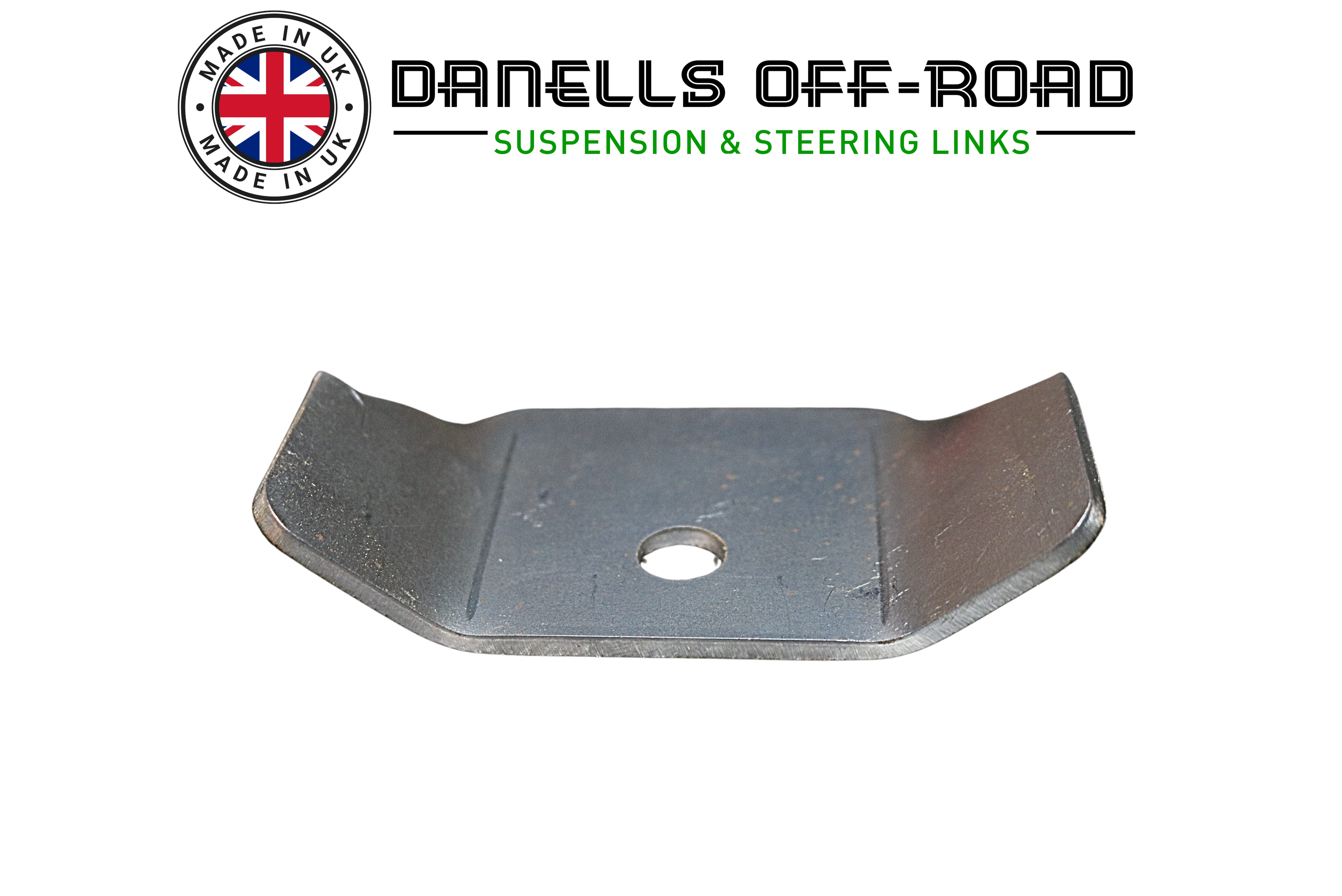 Flat 2" Roll Cage Mount 10mm Hole