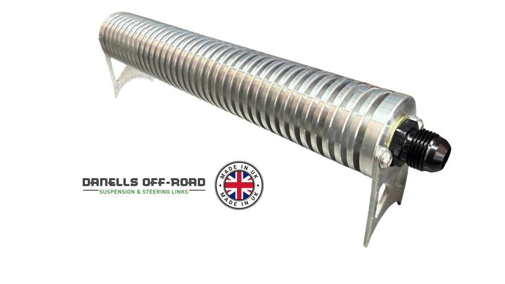 2" Universal Oil Cooler with fittings and Brackets - Danells Off - Road