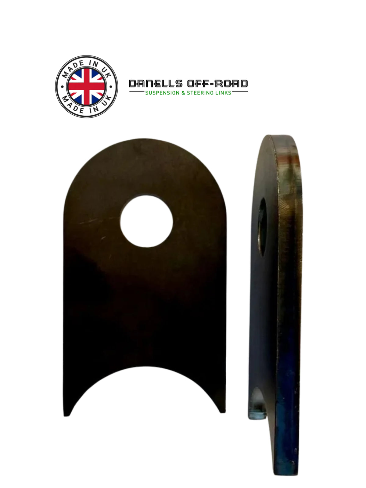 2" Tube Tab Mount (Roll Cage Brackets) M16 bolt hole