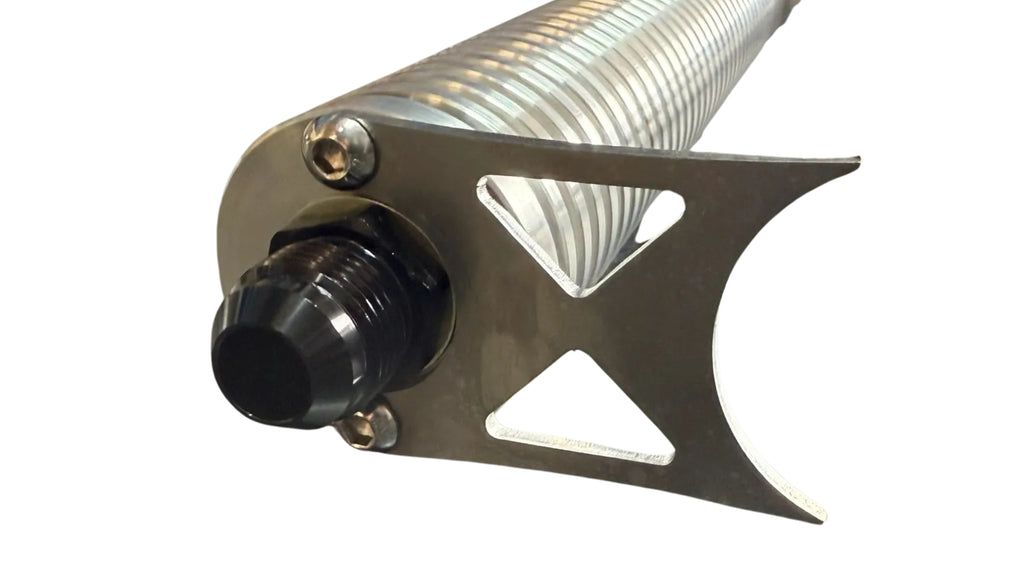 2" Universal Oil Cooler with fittings and Brackets