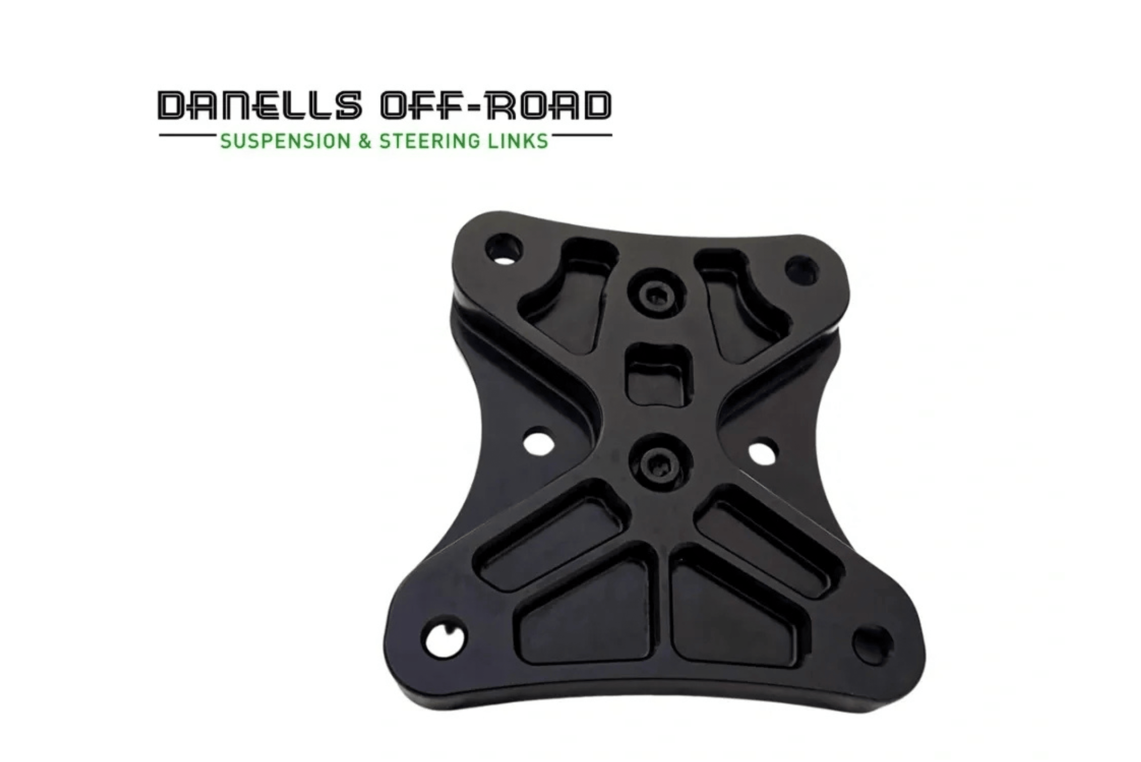 CanAm Maverick X3 Rear Tow Plate and Stiffener - Danells Off - Road