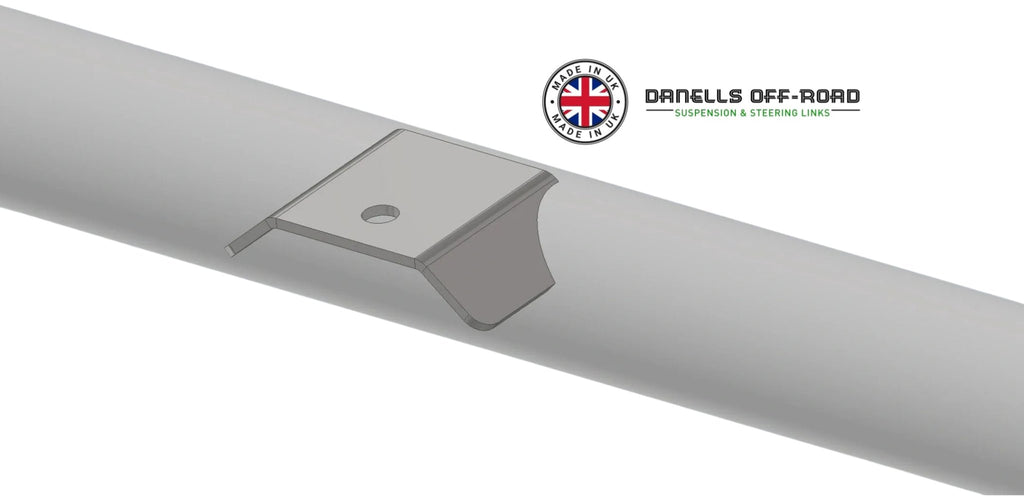 Flat 2" Roll Cage Mount 10mm Hole - Danells Off - Road