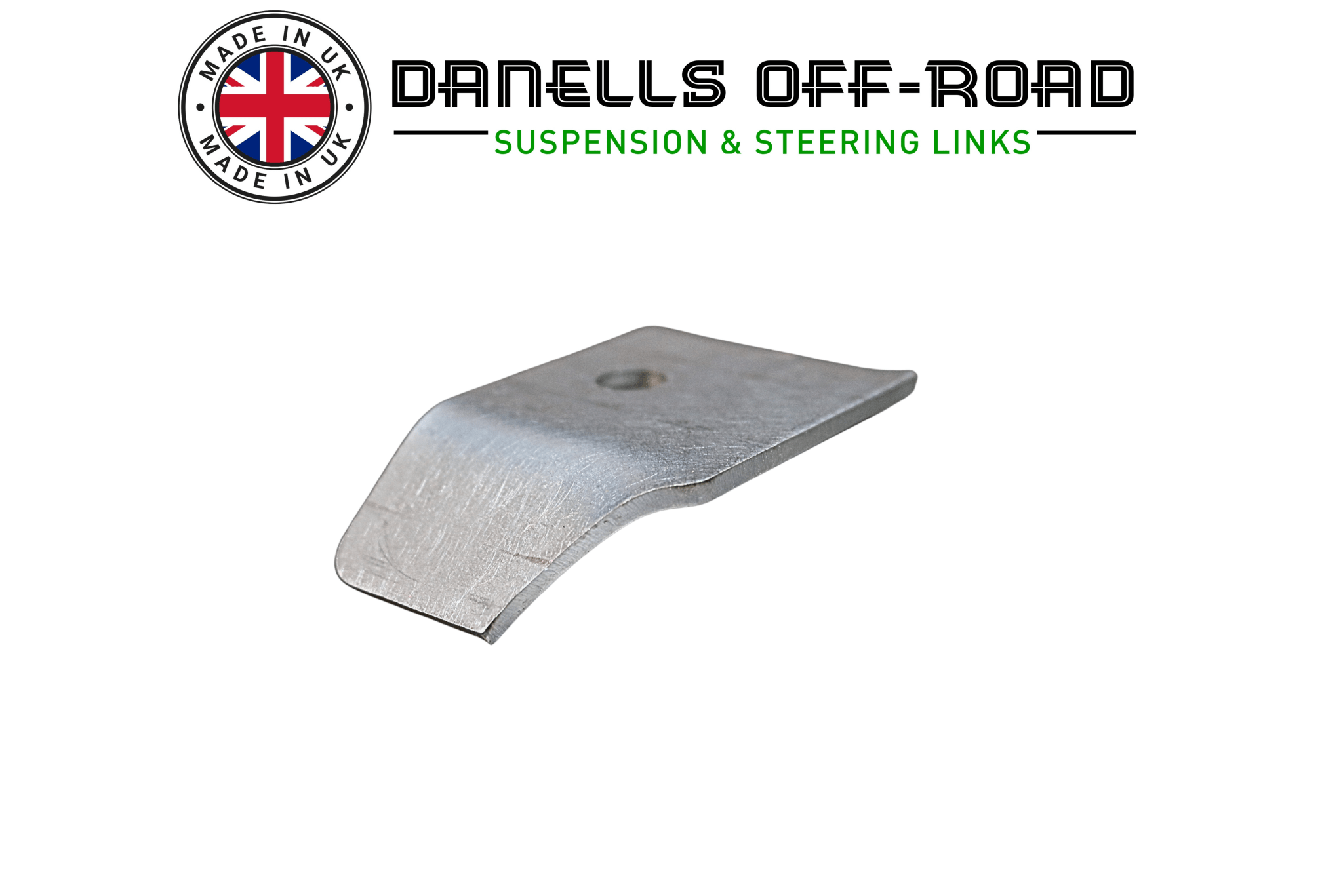 Flat 2" Roll Cage Mount 10mm Hole - Danells Off - Road