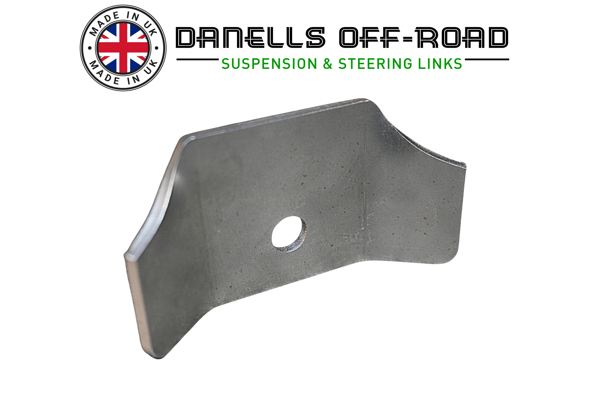 Flat 2" Roll Cage Mount 10mm Hole - Danells Off - Road